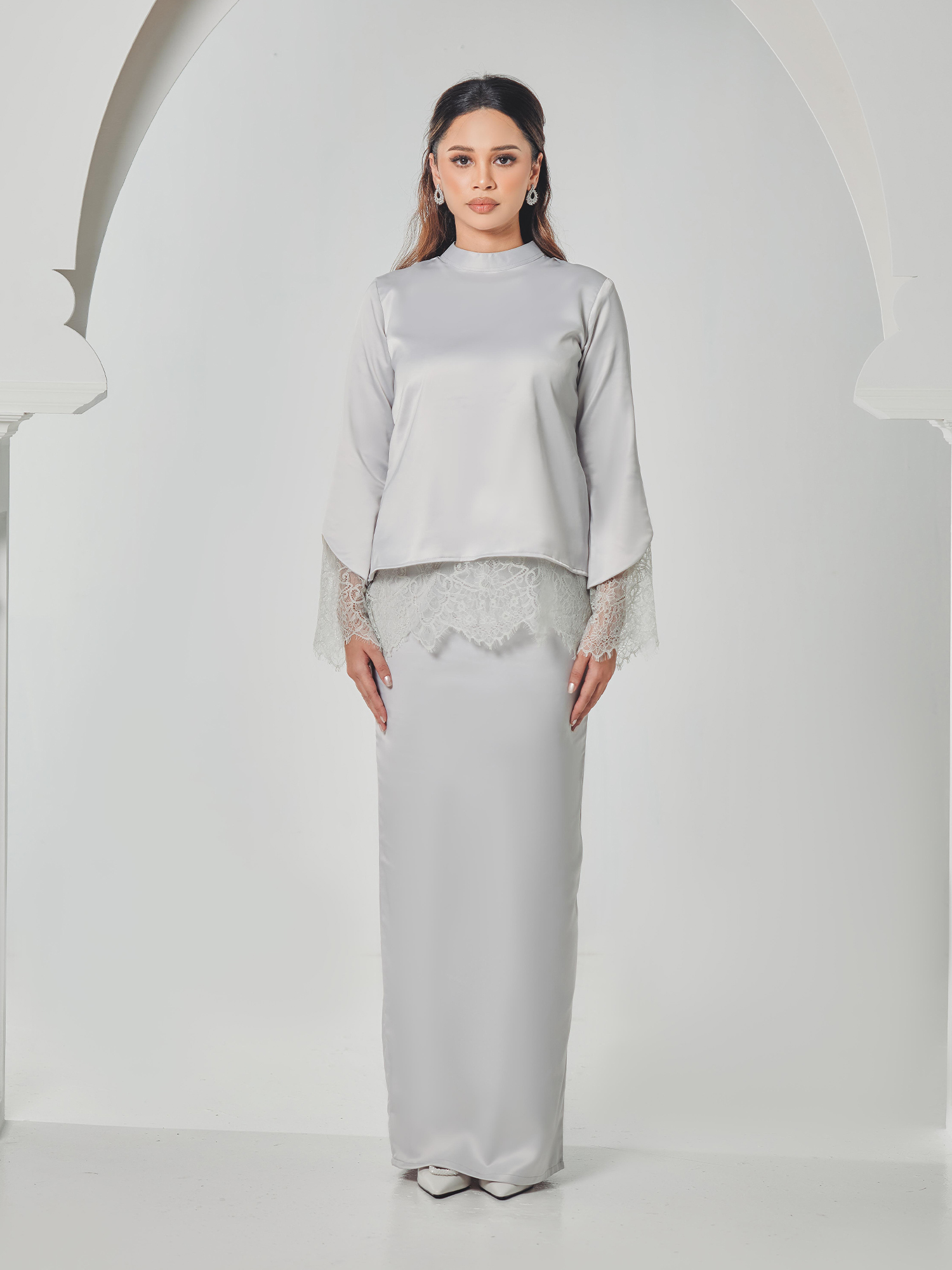Baju shop nikah silver